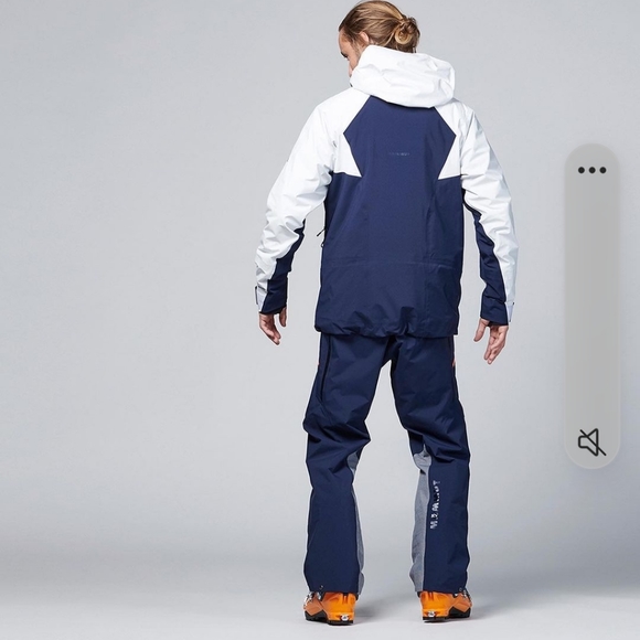 Mammut La Liste Pro HS Bib Ski Pants, Size 38 - Picture 12 of 16